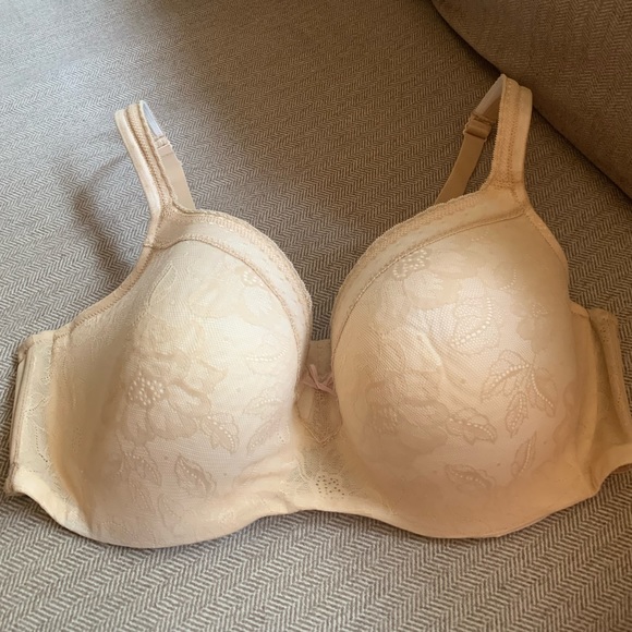 Cacique Modern Lace Lightly Lined Balconette Bra - Size 42DD - Picture 2 of 16